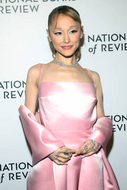 Ariana Grande attends the National Board Of Review Awards Gala 2025 at Cipriani 42nd Street on January 07, 2025 in New Y