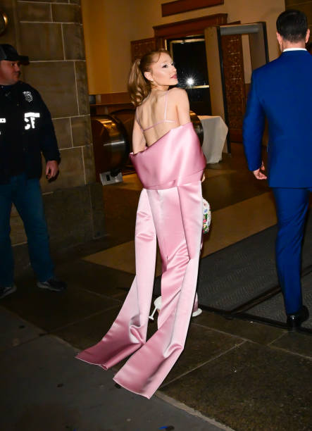 Ariana Grande attends The National Board of Review Annual Awards Gala at Cipriani 42nd Street on January 07, 2025 in New