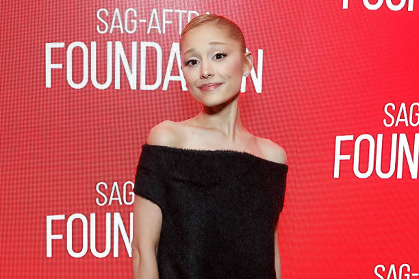Ariana Grande attends the SAG-AFTRA Foundation screening and Q&A of "Wicked" at SAG-AFTRA Foundation Robin Williams Center on December 04, 2024 in New York City. — frame 5/5 (612×408)