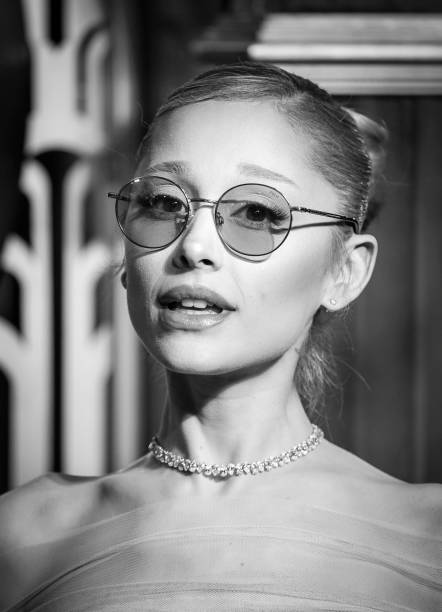 Ariana Grande attends the "Wicked: Part One" European Premiere at The Royal Festival Hall on November 18, 2024 in London