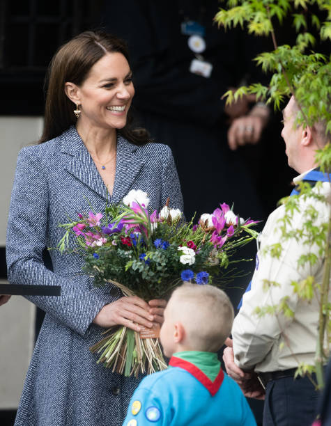 Ariana Grande — The Duke And Duchess Of Cambridge Attend The Official Opening Of The Glade Of Light Memorial