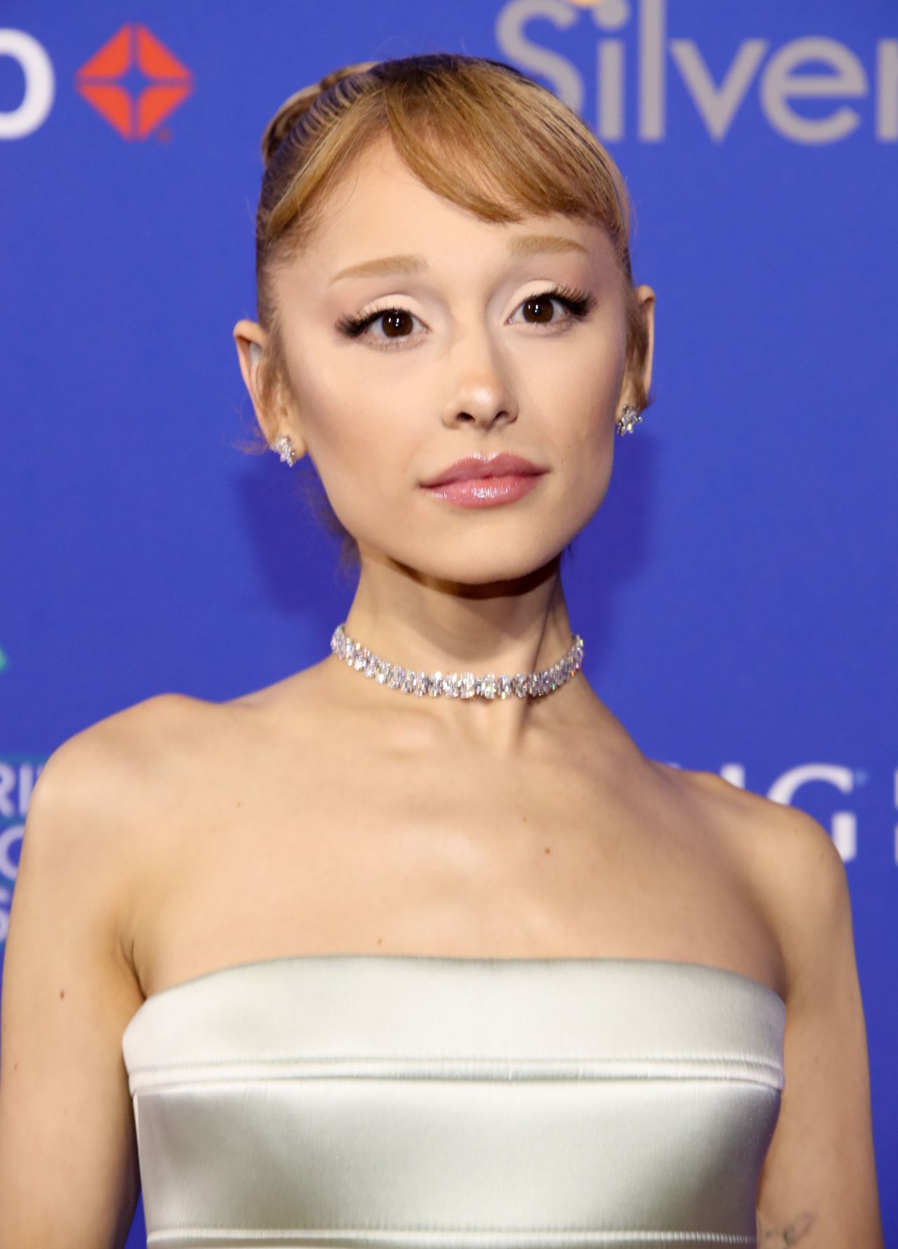 Ariana Grande Channels Audrey Hepburn in Mint Louis Vuitton at Palm Springs Film Awards