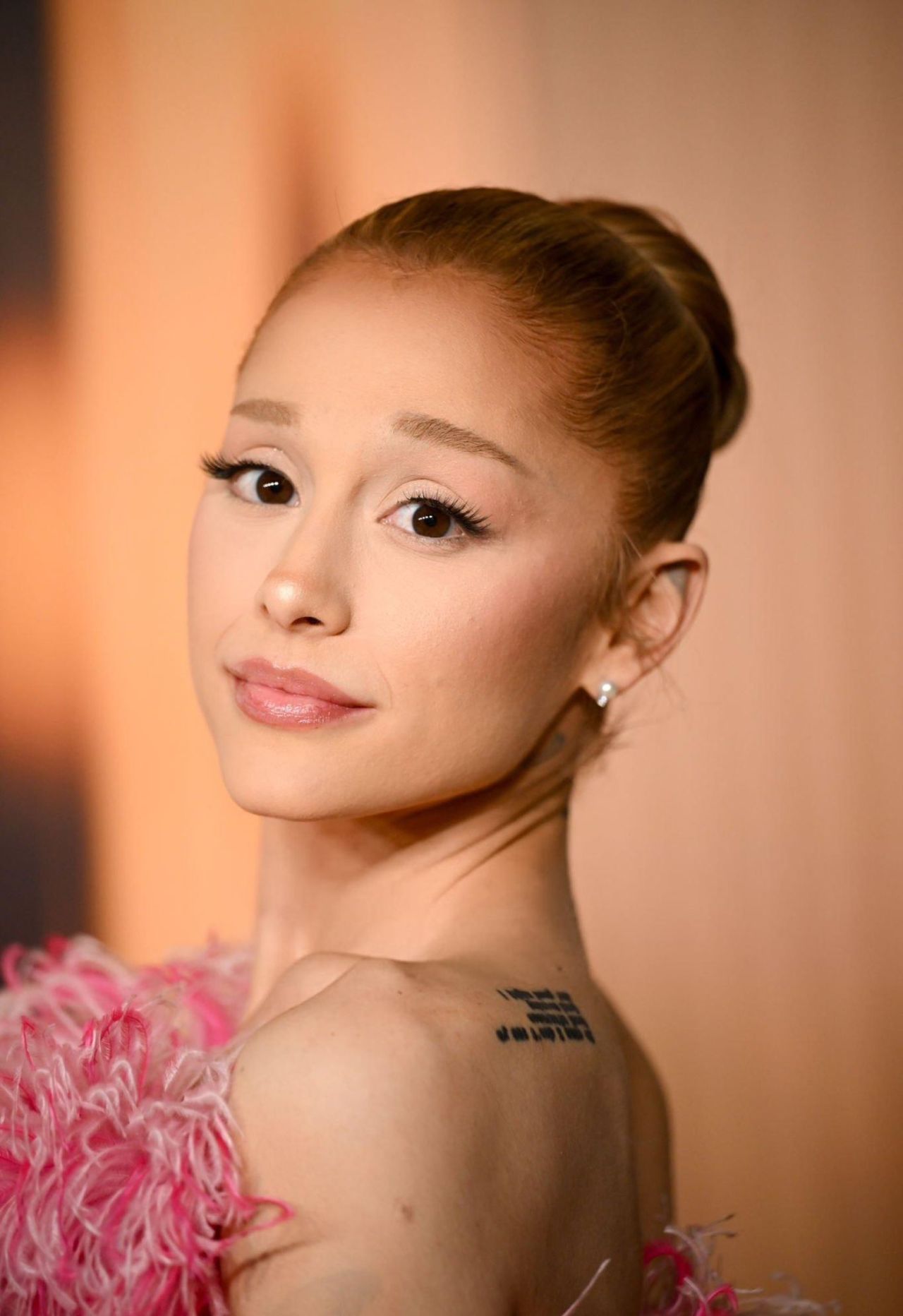 Ariana Grande Channels Glinda in Vintage YSL at Oscars Nominees Dinner