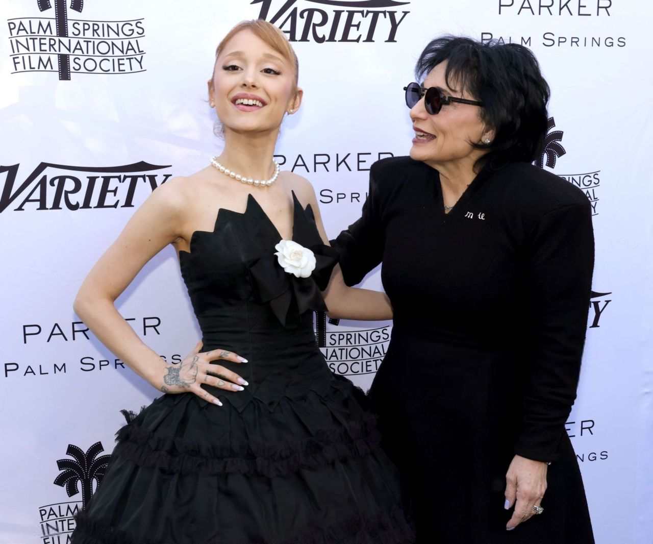Ariana Grande Channels Vintage Chanel Glamour at Variety’s Palm Springs Brunch