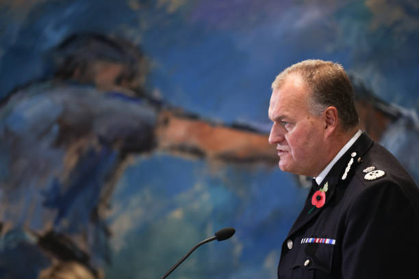 Chief Constable Stephen Watson during a press conference in Manchester following the publication of the Manchester Arena Inquiry volume two report on emergency services response, which examines whether any inadequacies in the services' response contributed to individual deaths. Twenty-two people were killed and hundreds were injured in a suicide attack at the end of an Ariana Grande concert on May 22 2017. (612×408)