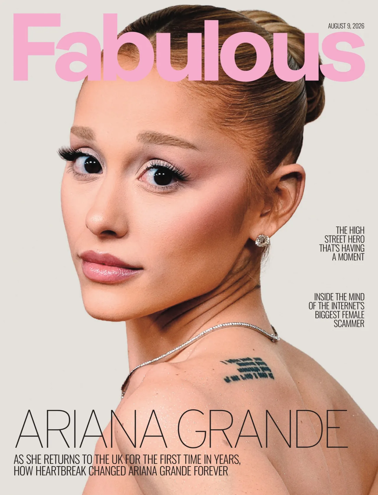 Ariana Grande Covers Fabulous Magazine – August 9, 2026