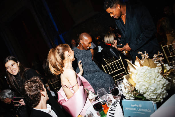Ariana Grande, Cynthia Erivo at the National Board of Review Gala held at Cipriani 42nd Street on January 07, 2025 in New York, New York. — frame 43/76 (612×408)