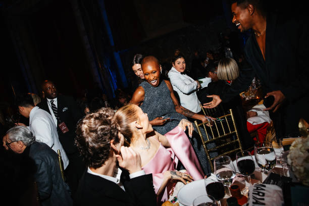 Ariana Grande, Cynthia Erivo at the National Board of Review Gala held at Cipriani 42nd Street on January 07, 2025 in New York, New York. — frame 39/76 (612×408)