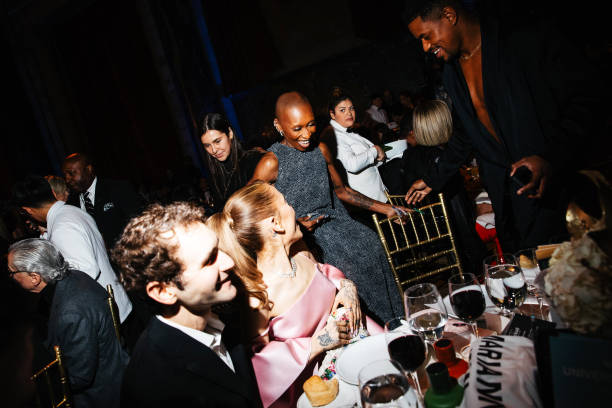 Ariana Grande, Cynthia Erivo at the National Board of Review Gala held at Cipriani 42nd Street on January 07, 2025 in New York, New York. — frame 42/76 (612×408)