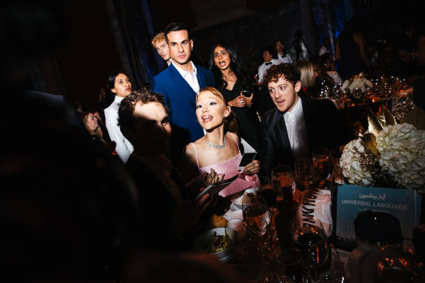 Ariana Grande, Ethan Slater at the National Board of Review Gala held at Cipriani 42nd Street on January 07, 2025 in New York, New York. — frame 25/76 (612×408)