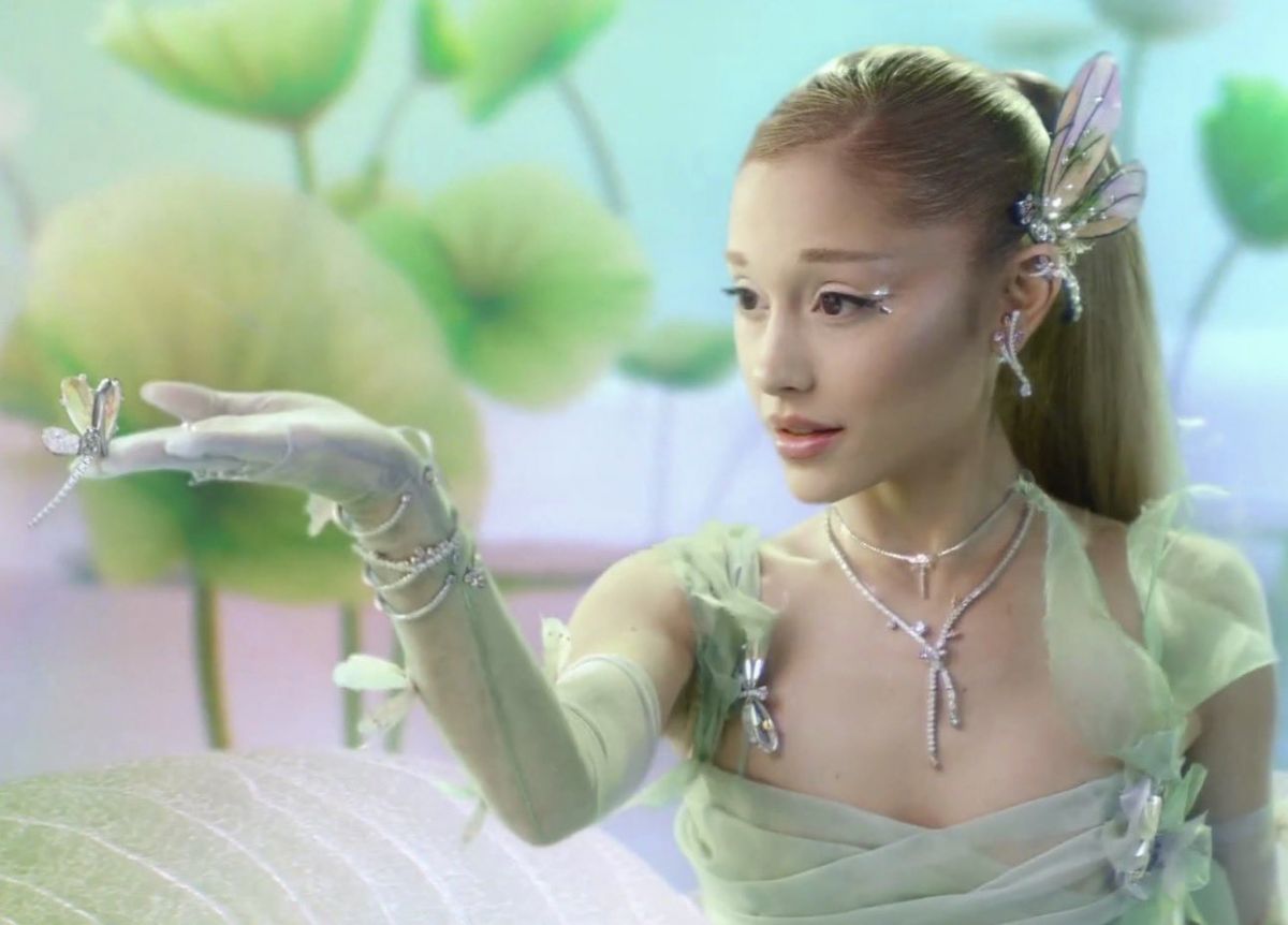 ARIANA GRANDE for Swarovski’s Dragonfly Jewellery Collection, March 2026