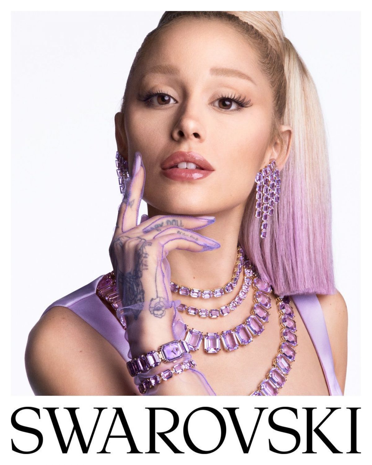 ARIANA GRANDE for Swarovski Spring-Summer Collection 2025