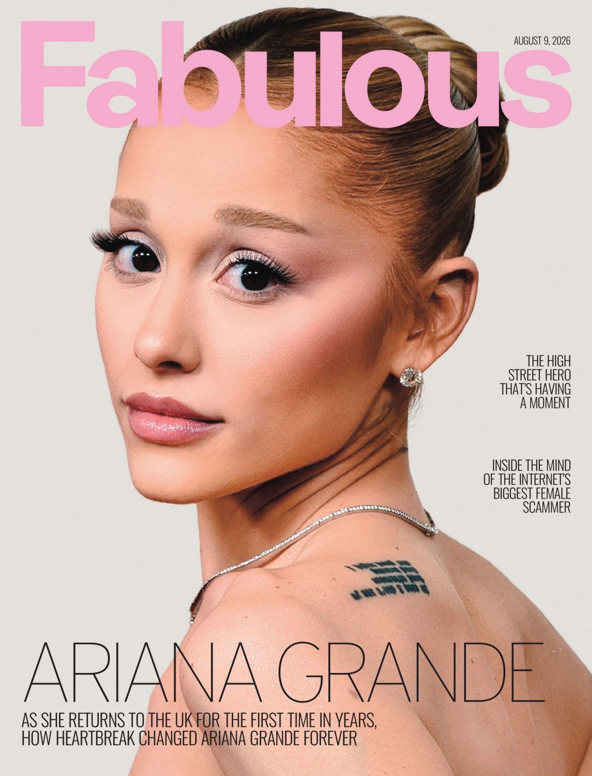 ARIANA GRANDE in Fabulous Magazine, August 2026
