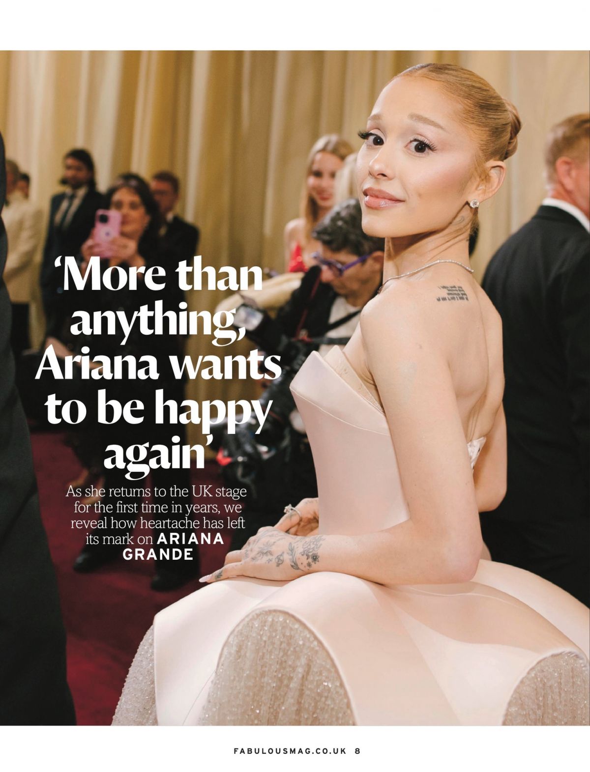 ARIANA GRANDE in Fabulous Magazine, August 2026