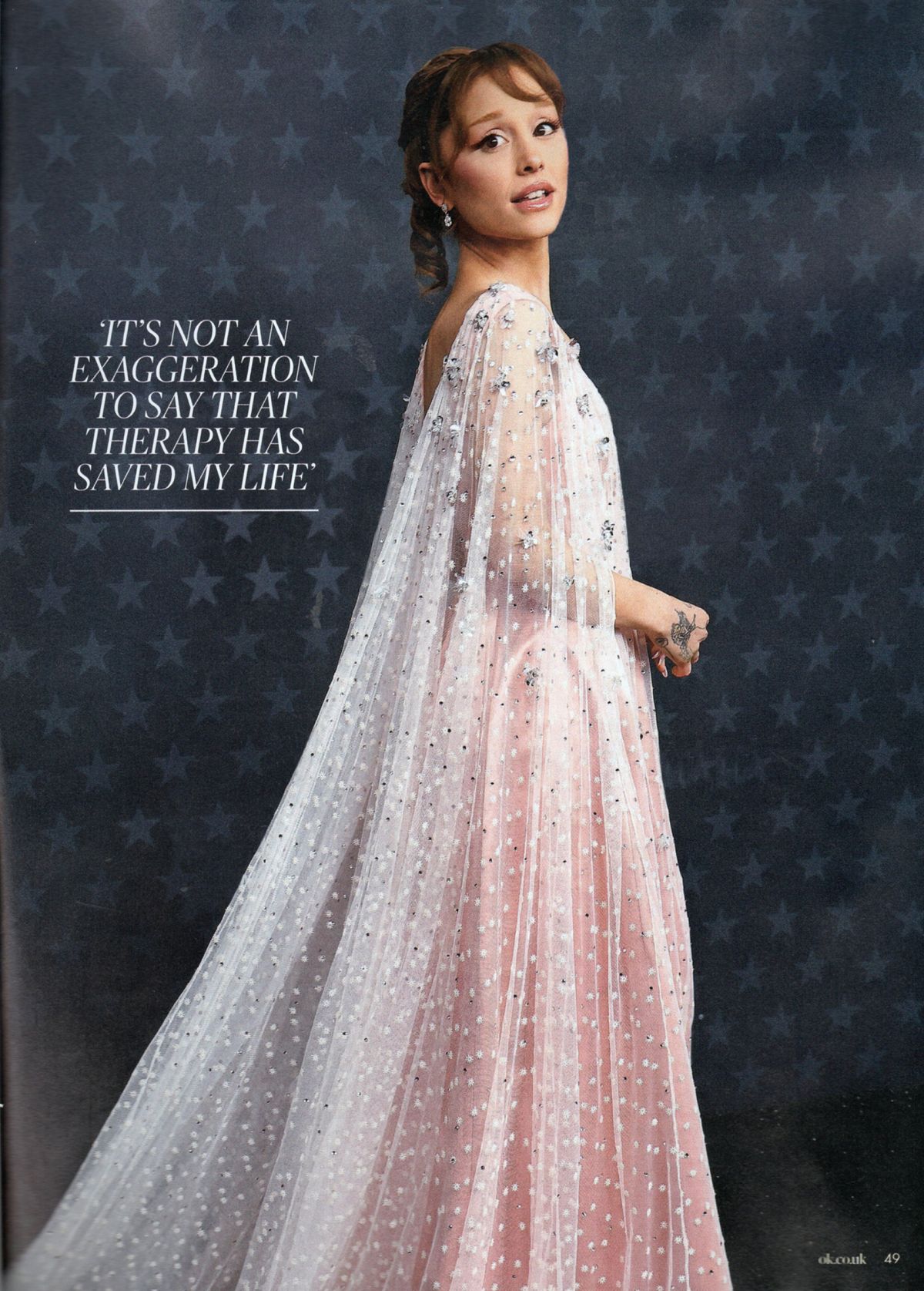 ARIANA GRANDE in OK! Magazine, March 2026