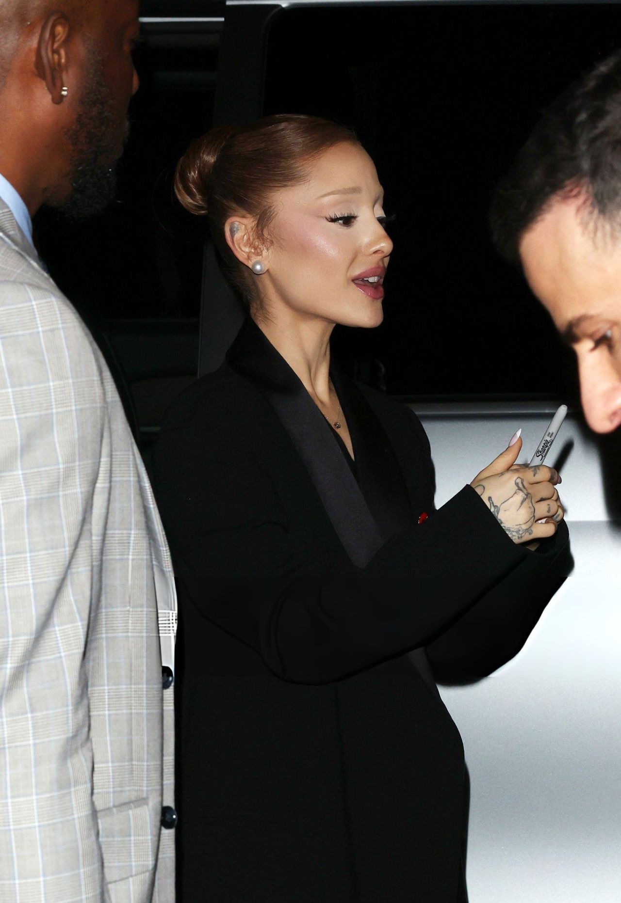 Ariana Grande in Refined Event Look for Wicked: For Good London Premiere