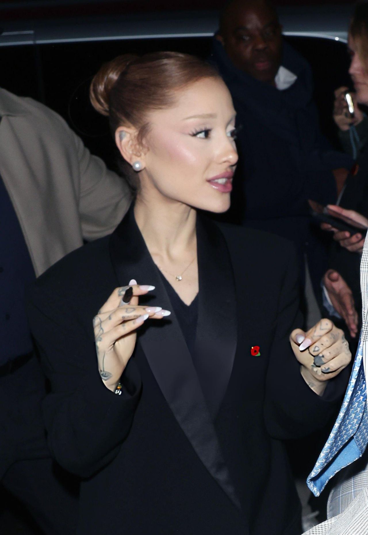 Ariana Grande in Refined Event Look for Wicked: For Good London Premiere
