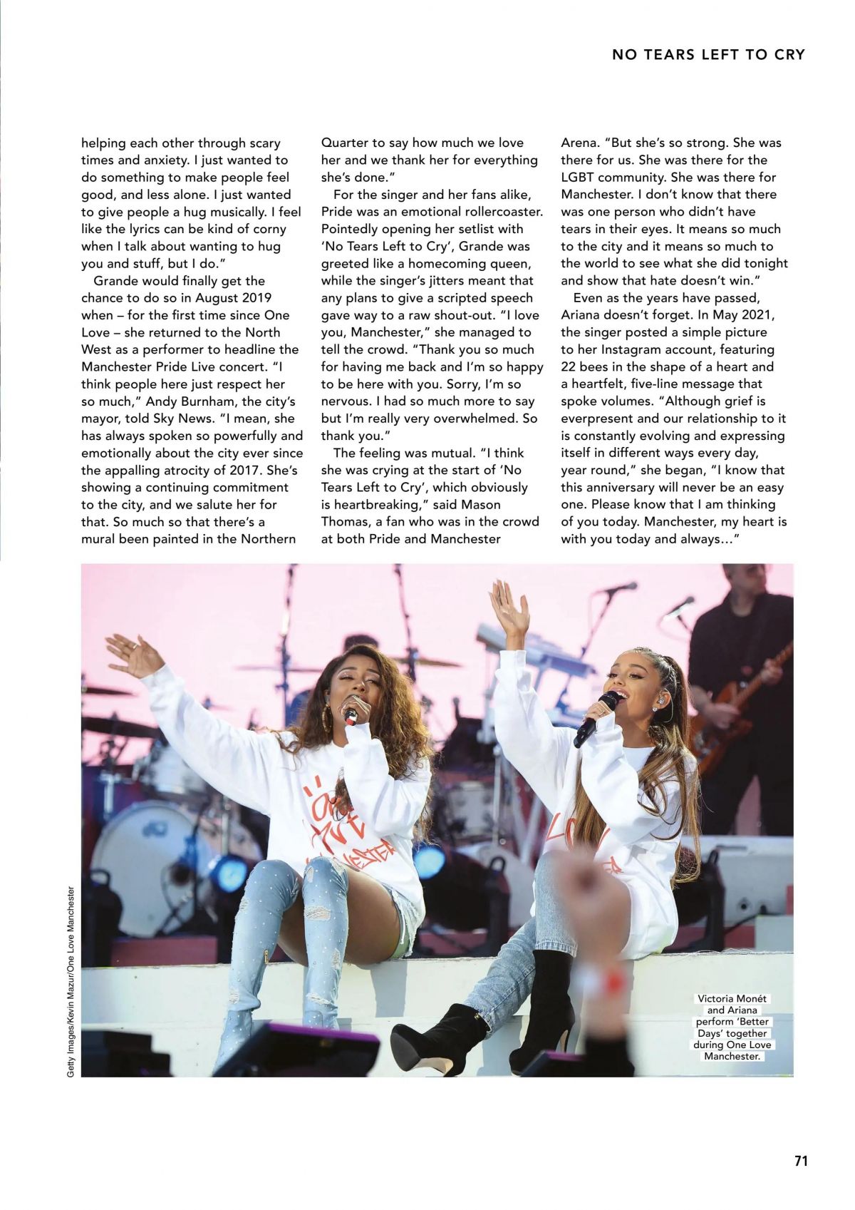 ARIANA GRANDE in The Story of Ariana Grande, 1st Edition 2026