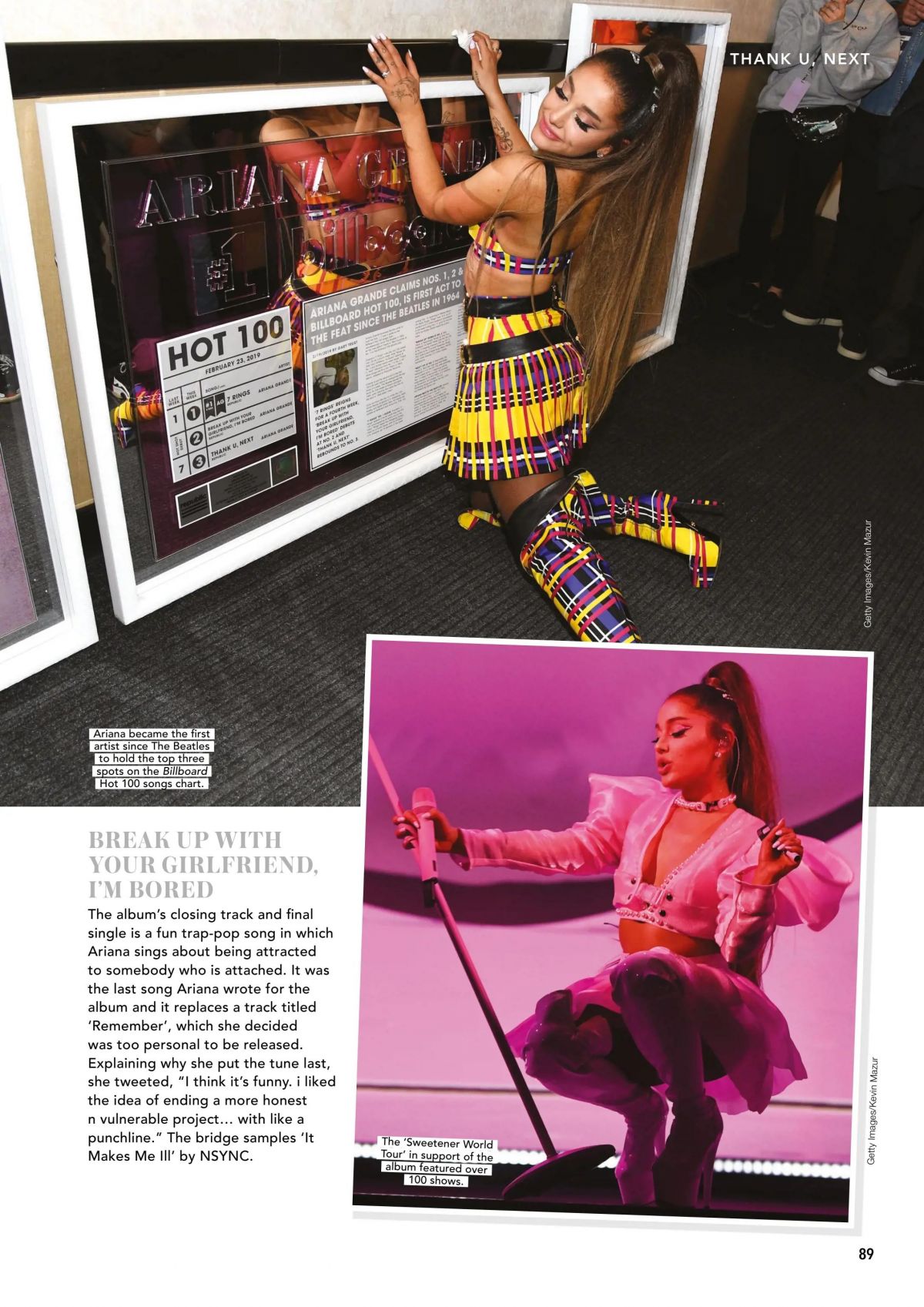 ARIANA GRANDE in The Story of Ariana Grande, 1st Edition 2026