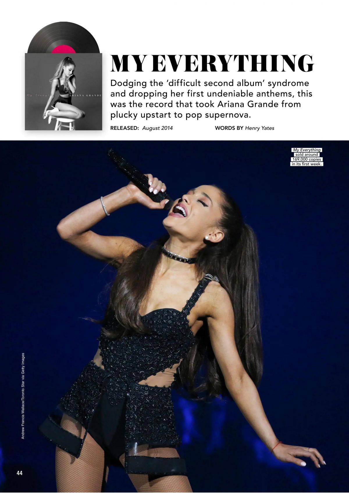 ARIANA GRANDE in The Story of Ariana Grande, 1st Edition 2026