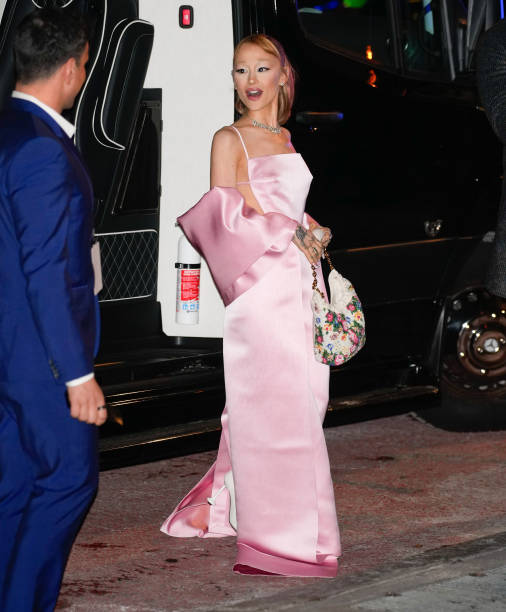 Ariana Grande is seen arriving to The National Board of Review Annual Awards Gala at Cipriani 42nd Street on January 07, 2025 in New York City. (506×612)