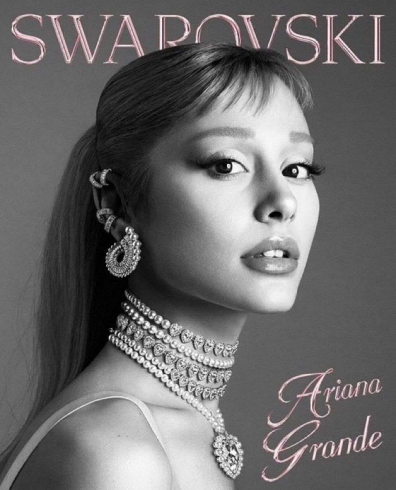 Ariana Grande Joins Swarovski for Holiday Glam 2025
