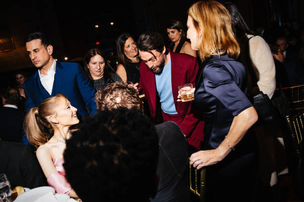 Ariana Grande, Kieran Culkin at the National Board of Review Gala held at Cipriani 42nd Street on January 07, 2025 in New York, New York. — frame 11/76 (612×408)
