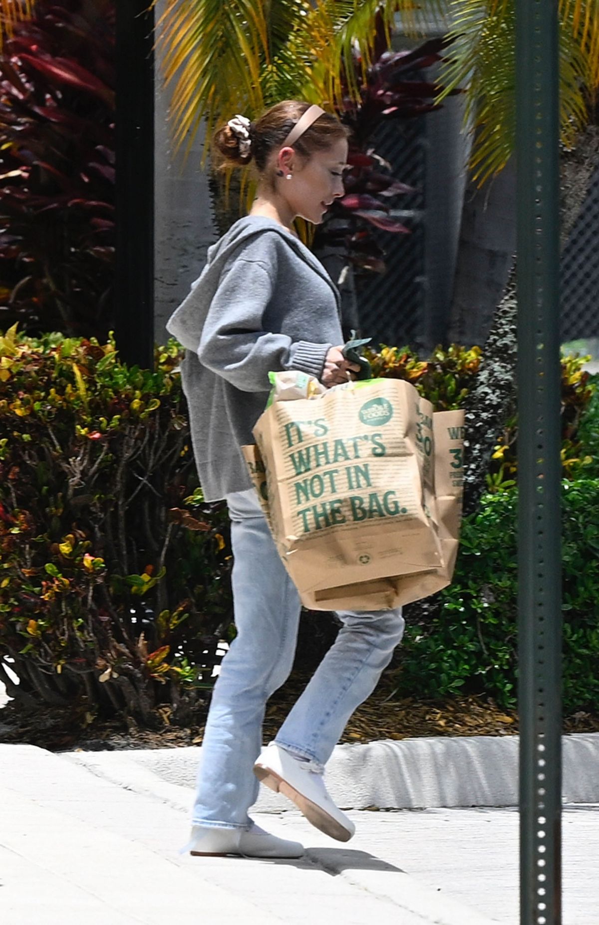 ARIANA GRANDE on a Holiday Grocery Trip to Whole Foods in Boca Raton 07/04/2026