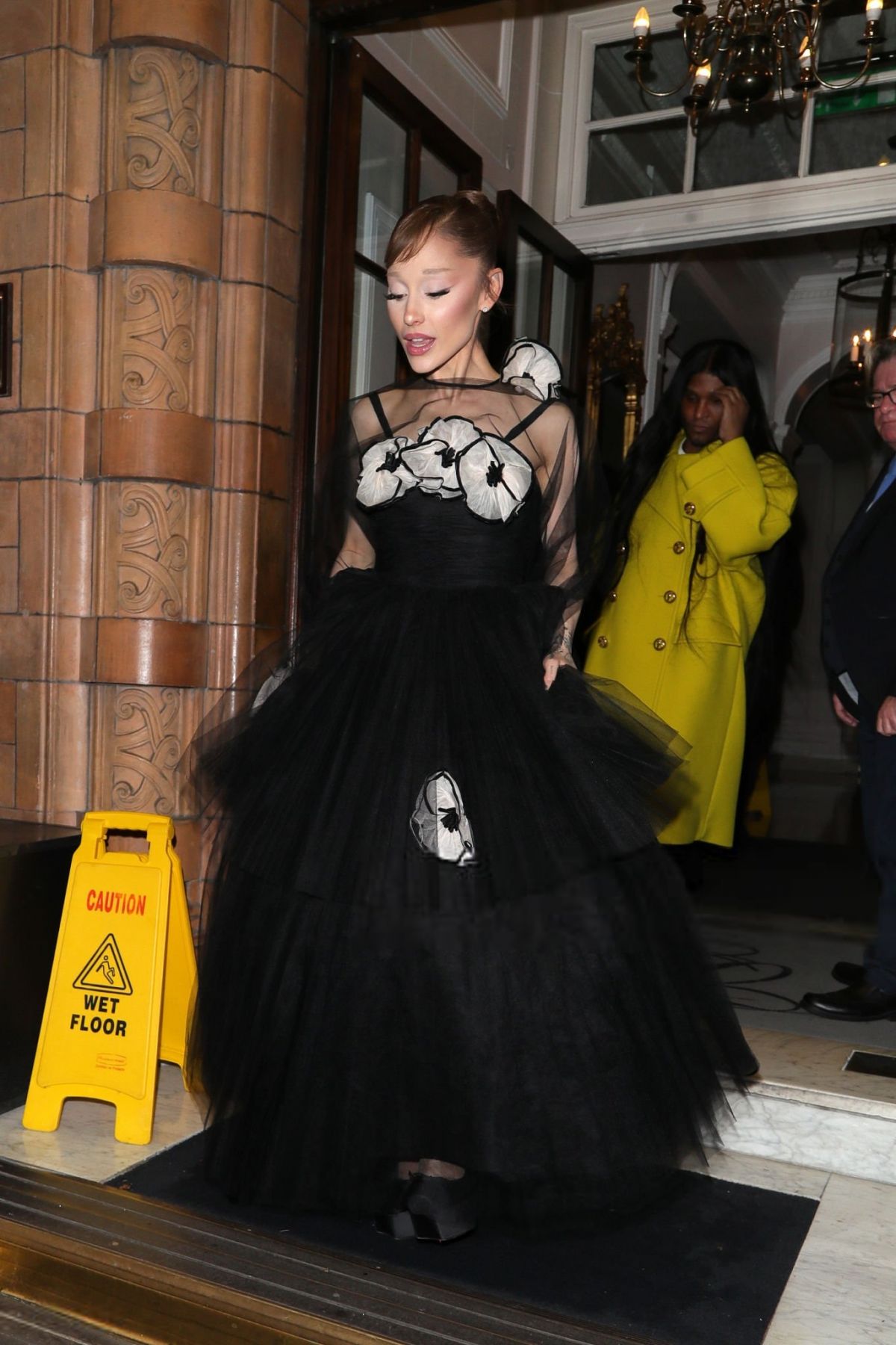 ARIANA GRANDE Out in London After Wicked Premiere 11/10/2025