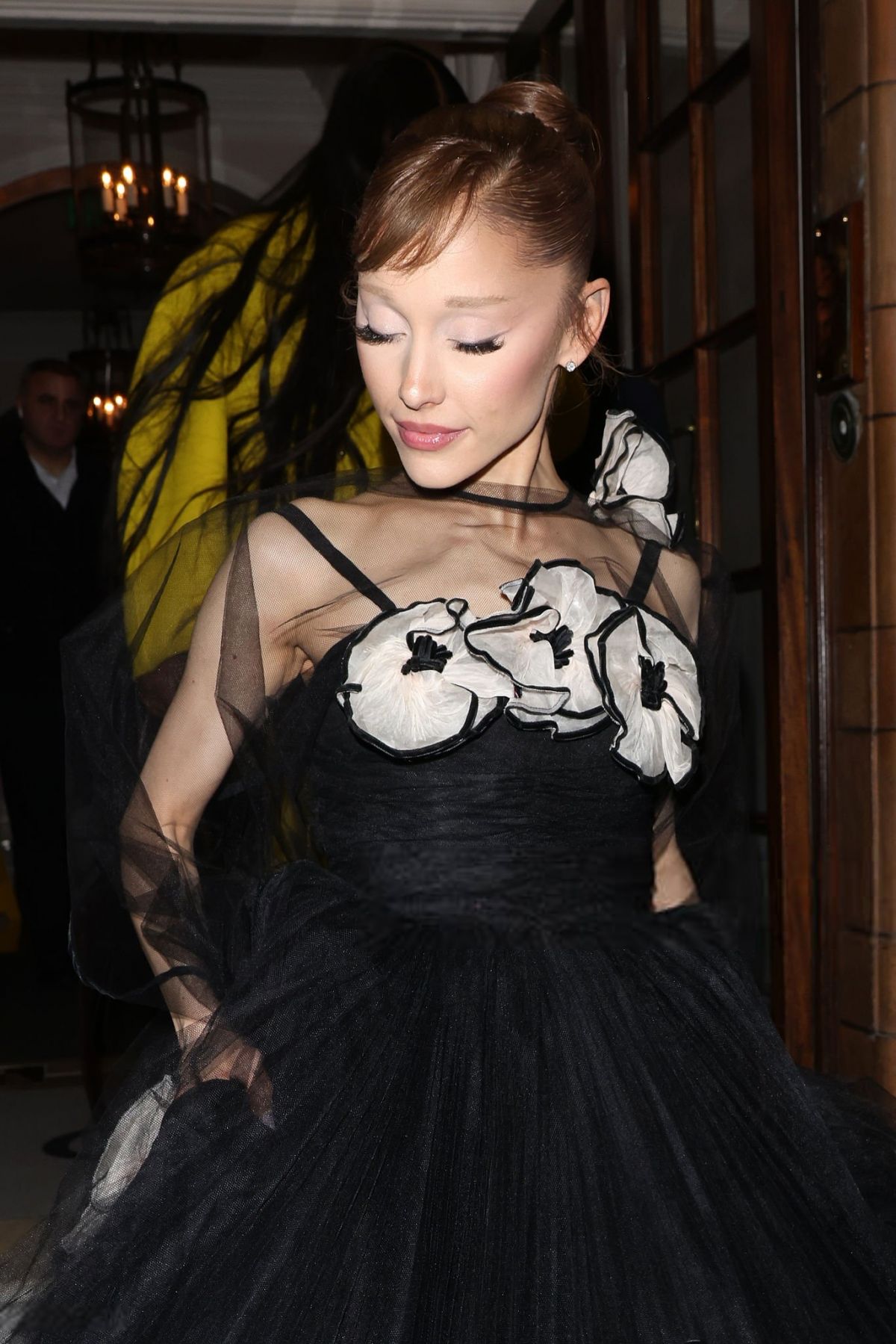 ARIANA GRANDE Out in London After Wicked Premiere 11/10/2025