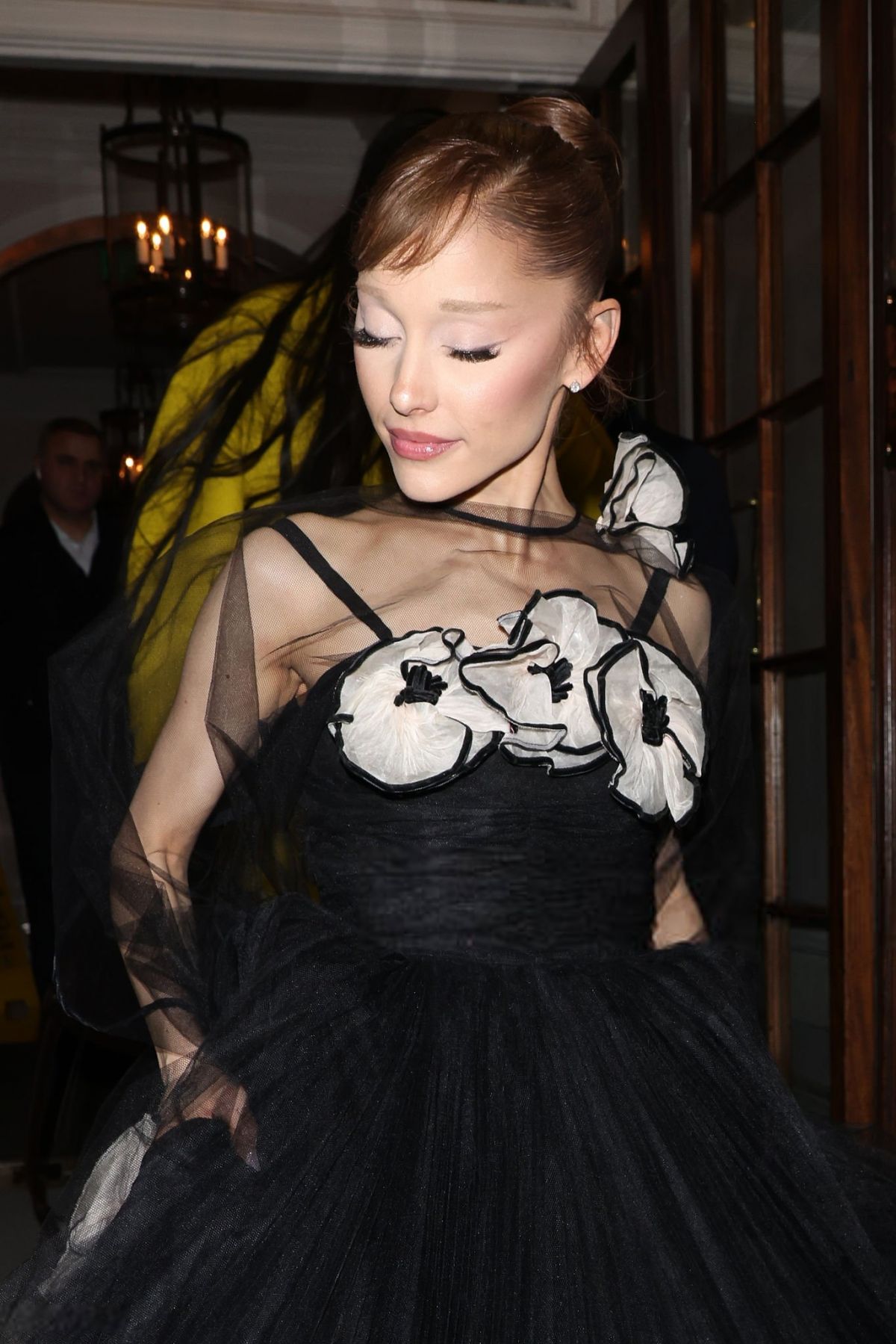 ARIANA GRANDE Out in London After Wicked Premiere 11/10/2025