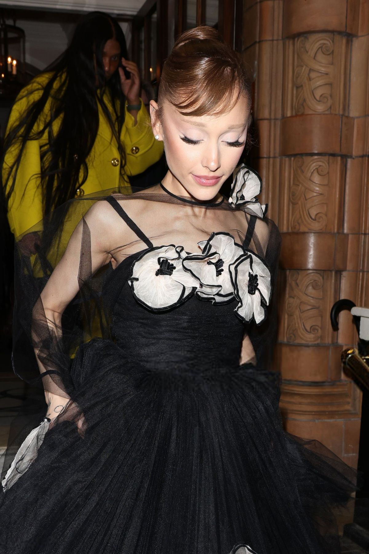 ARIANA GRANDE Out in London After Wicked Premiere 11/10/2025