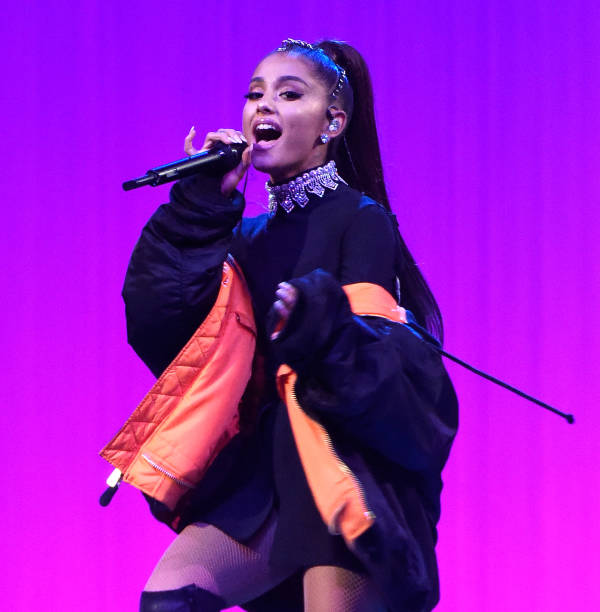 Ariana Grande performs onstage during her "Dangerous Woman" tour at Madison Square Garden on February 23, 2017 in New Yo