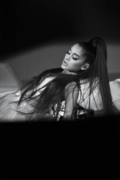 Ariana Grande performs onstage during her "Sweetener World Tour" at Madison Square Garden on June 18, 2019 in New York C