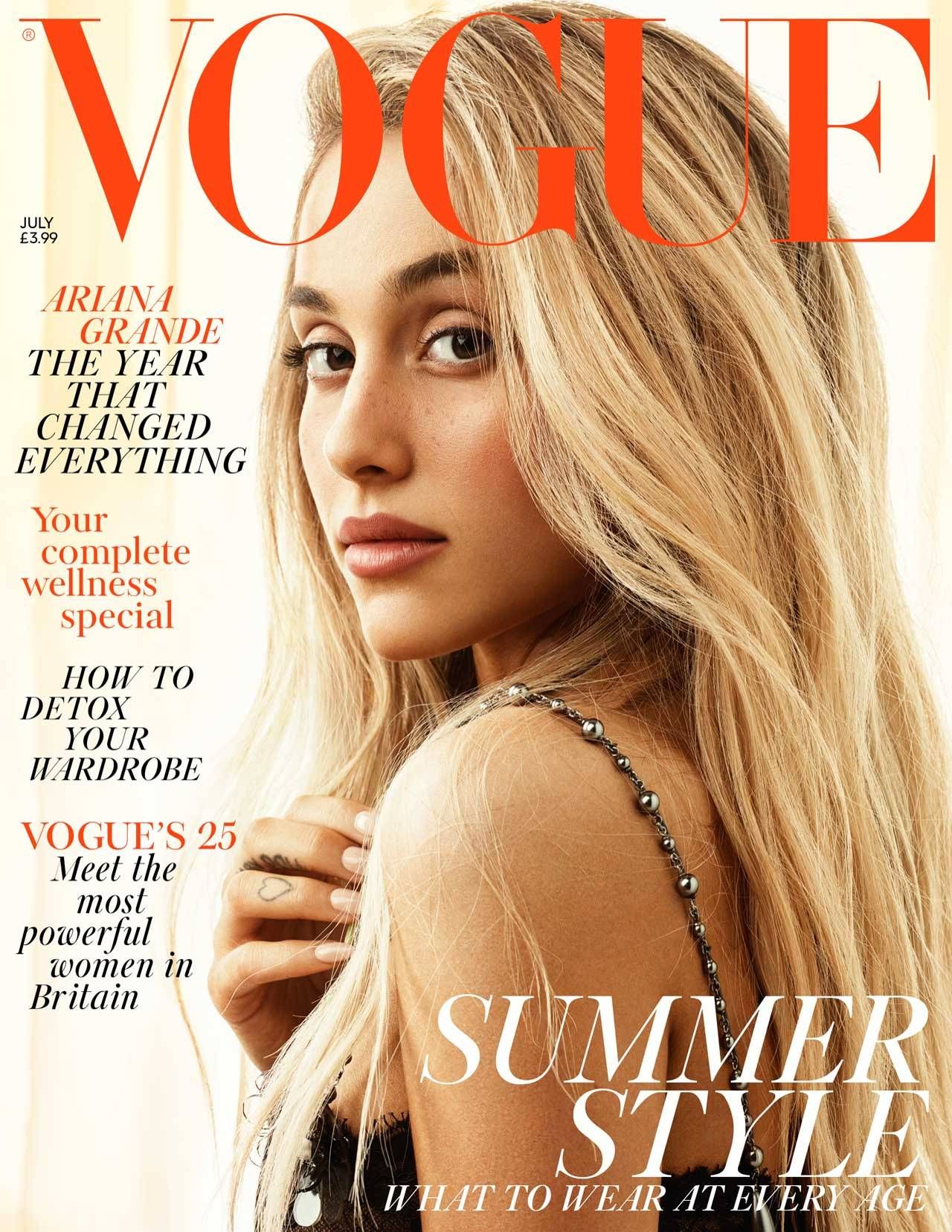Photographed for British Vogue 2018