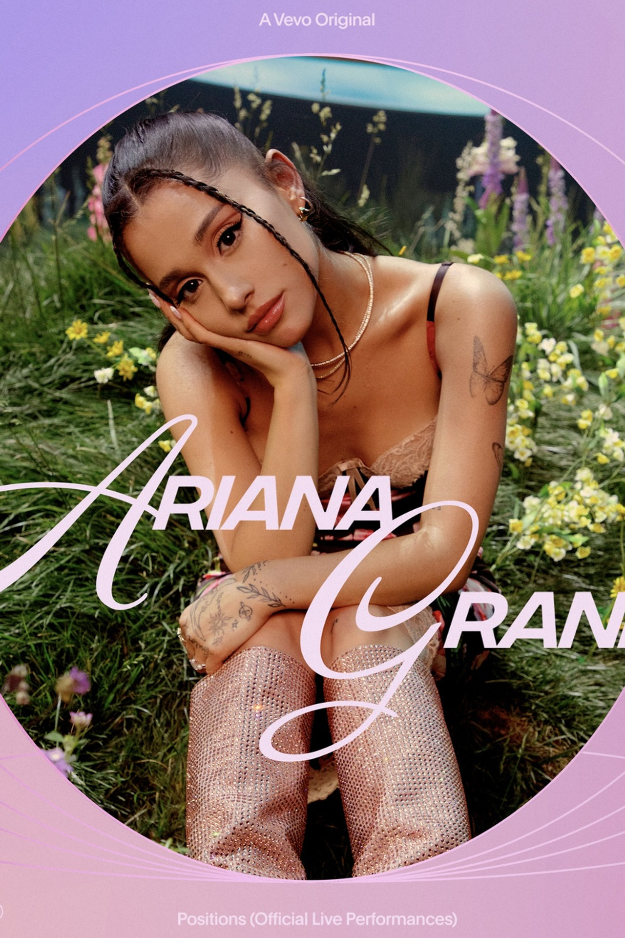 Ariana Grande: Positions Vevo Official Live Performances — Official Poster (2021)