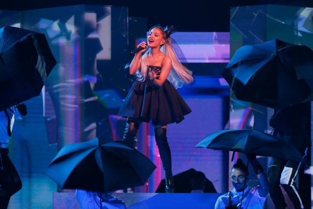 Presentation -- 2018 BBMA's at the MGM Grand, Las Vegas, Nevada -- Pictured: Ariana Grande --