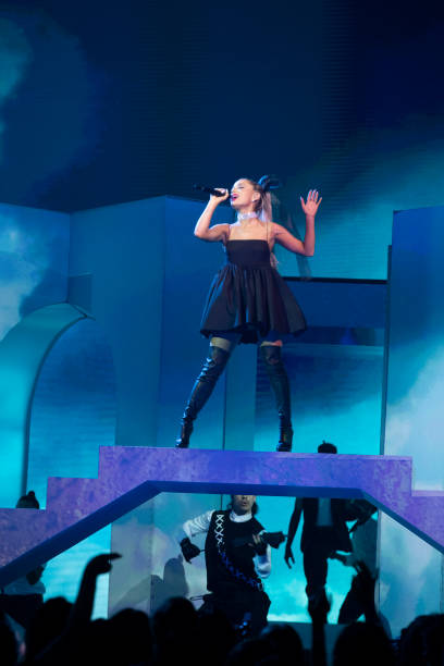 Presentation -- 2018 BBMA's at the MGM Grand, Las Vegas, Nevada -- Pictured: Ariana Grande --