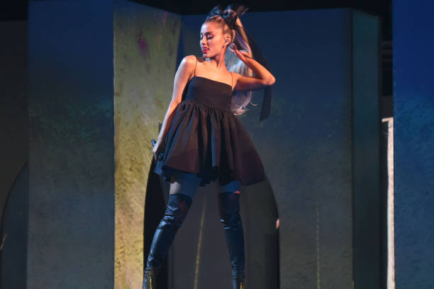 Presentation -- 2018 BBMA's at the MGM Grand, Las Vegas, Nevada -- Pictured: Ariana Grande --