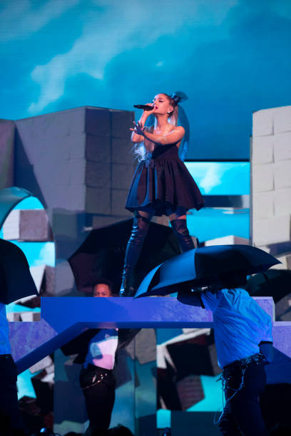 Presentation -- 2018 BBMA's at the MGM Grand, Las Vegas, Nevada -- Pictured: Ariana Grande --