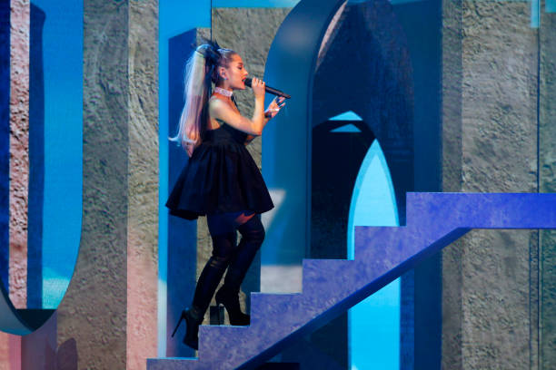 Presentation -- 2018 BBMA's at the MGM Grand, Las Vegas, Nevada -- Pictured: Ariana Grande --