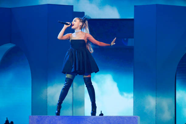 Presentation -- 2018 BBMA's at the MGM Grand, Las Vegas, Nevada -- Pictured: Ariana Grande --