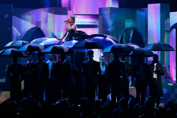 Presentation -- 2018 BBMA's at the MGM Grand, Las Vegas, Nevada -- Pictured: Ariana Grande -- (612×408)