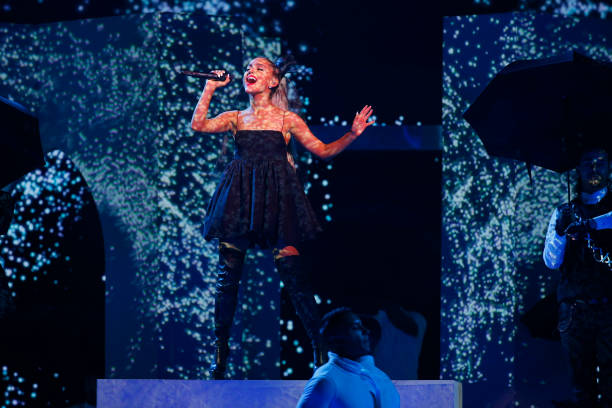 Presentation -- 2018 BBMA's at the MGM Grand, Las Vegas, Nevada -- Pictured: Ariana Grande --