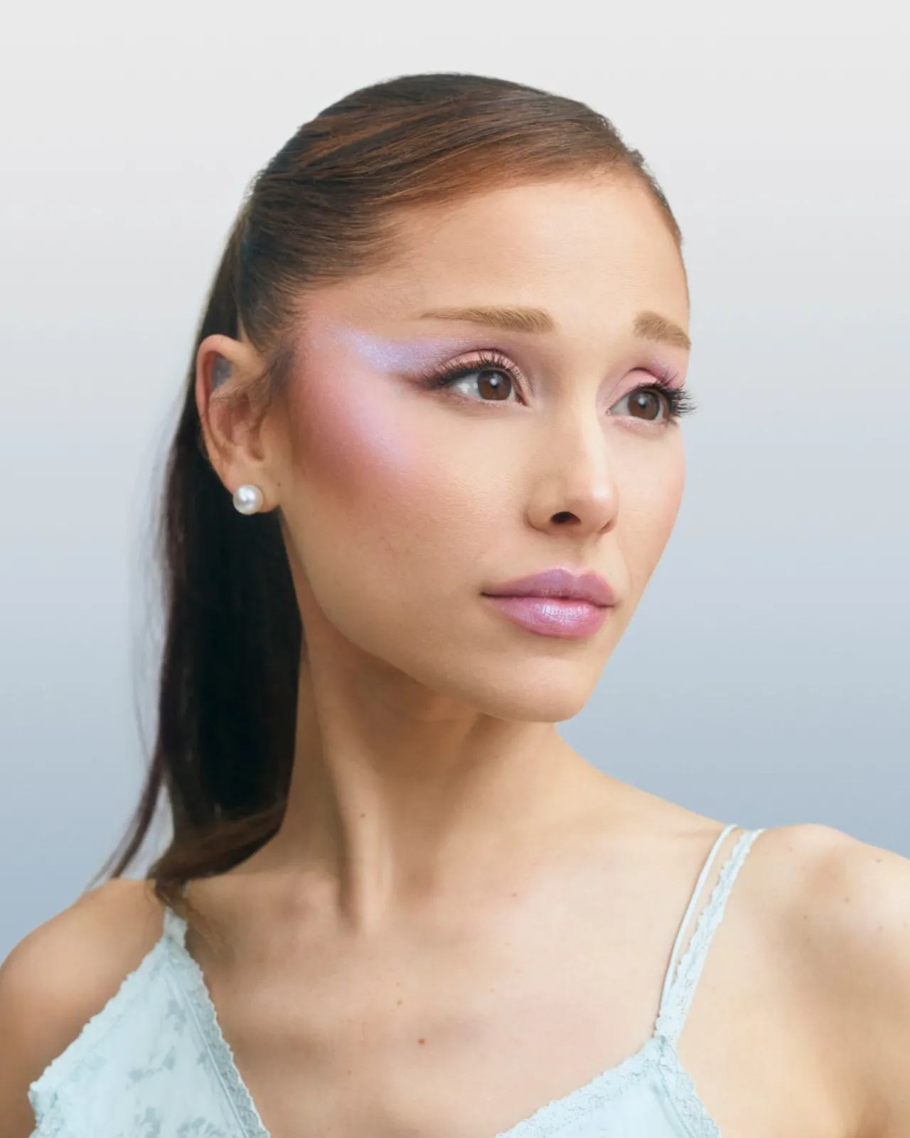 Ariana Grande REM Beauty Photoshoot April 2026 Makeup