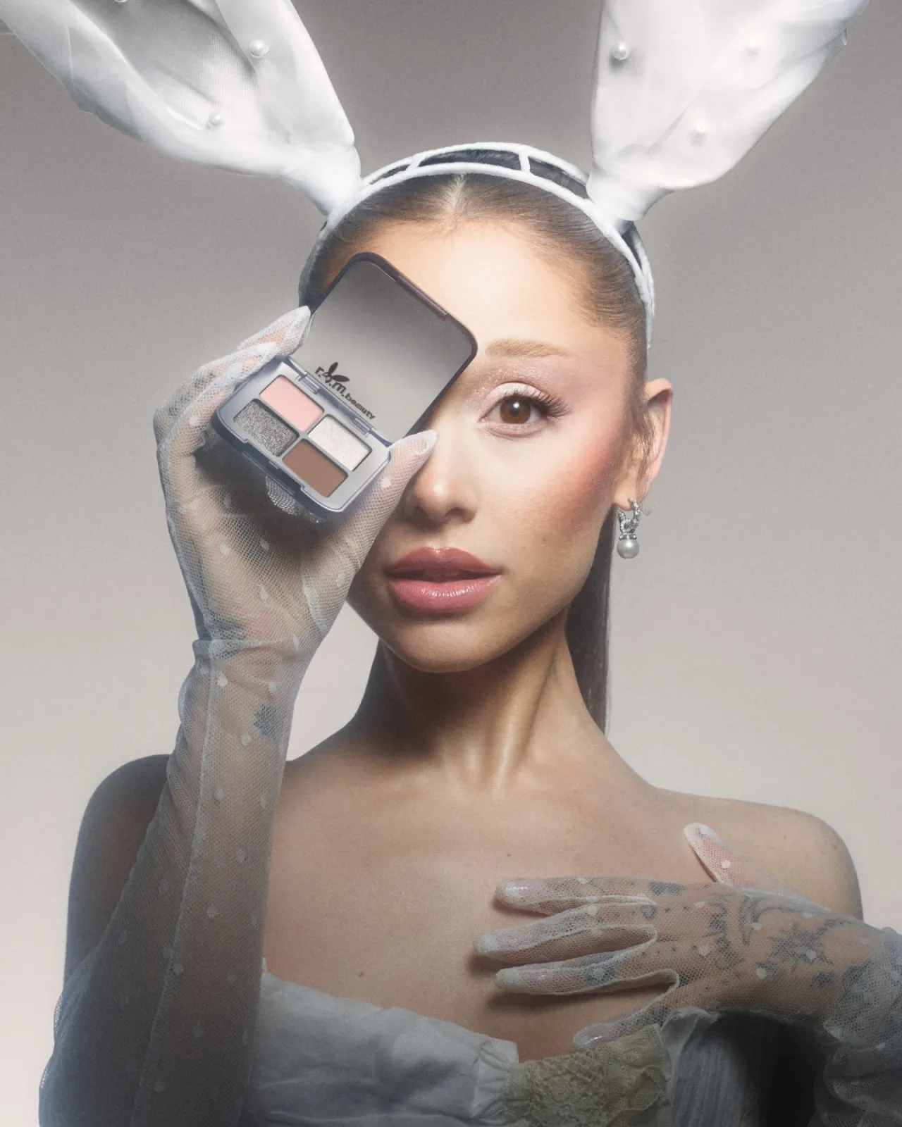 Ariana Grande REM Beauty Photoshoot April 2026 Makeup
