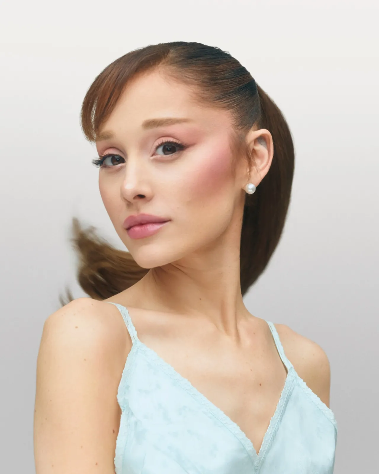 Ariana Grande REM Beauty Photoshoot April 2026 Makeup
