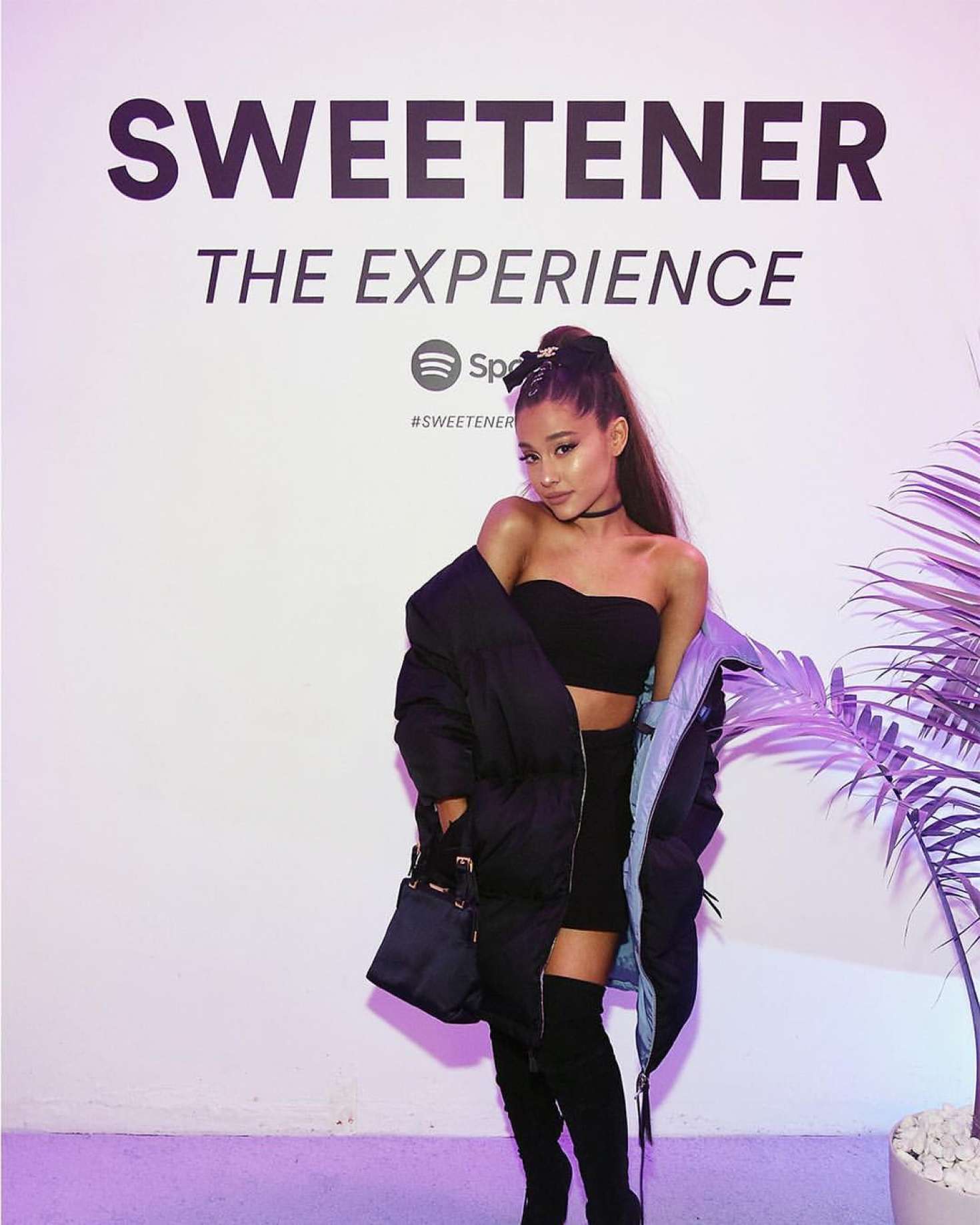 Spotify Presents Sweetener The Experience Pop-Up in NY 09/28/18