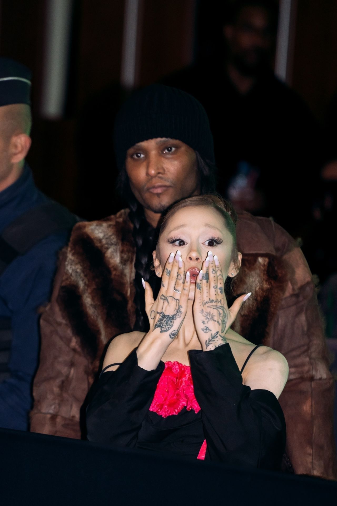 Ariana Grande Stuns in 1950s Lilli Diamond Couture at Wicked II Screening