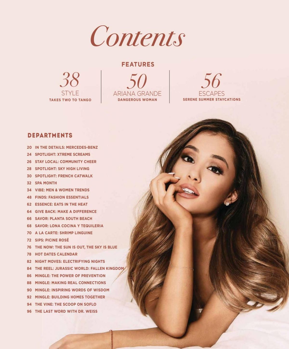 Ariana Grande (Think, July 2018)